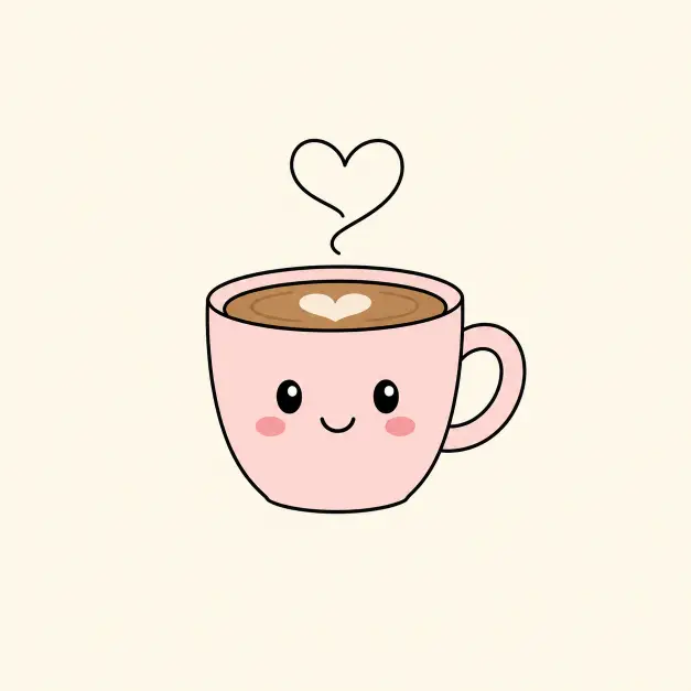 Cute Coffee Cup