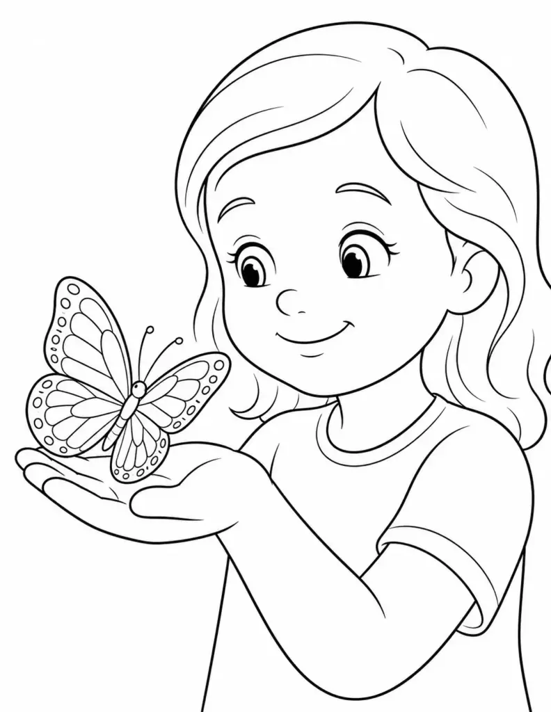 Butterfly on a Hand