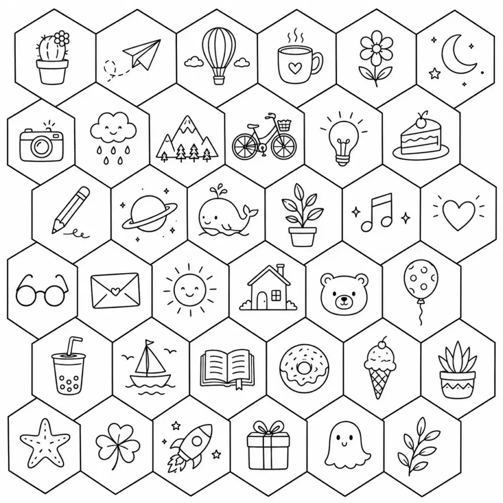 Honeycomb Hexagons