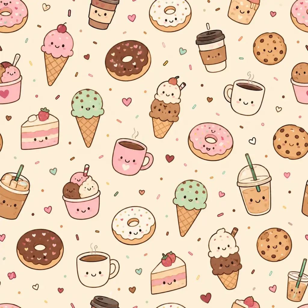 Tiny Food Doodles