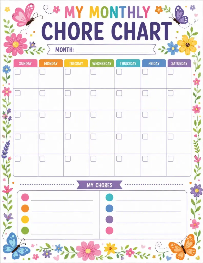 The Monthly Calendar