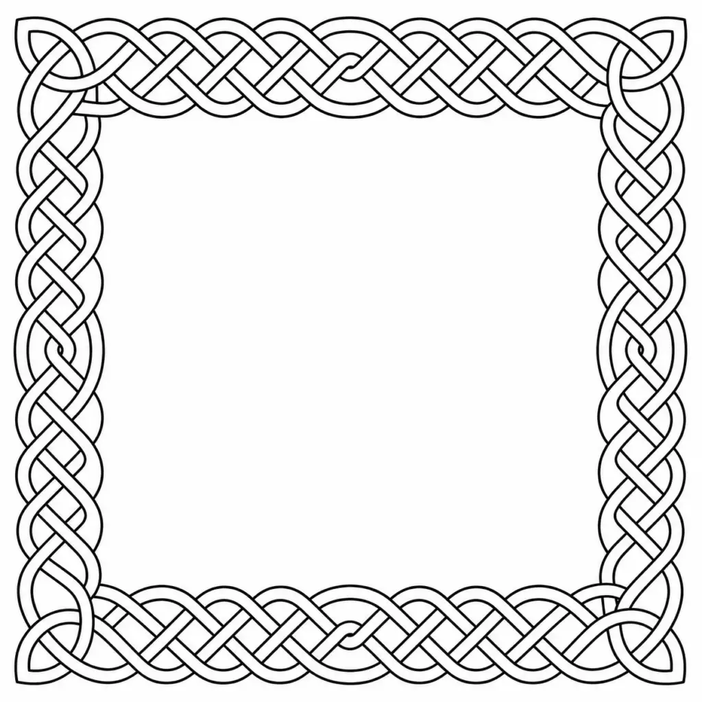 Celtic Knot Border