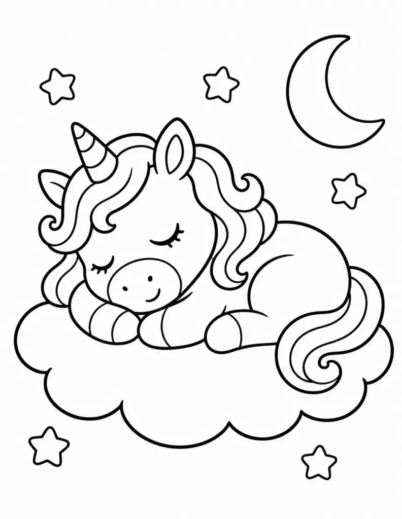 Sleeping Unicorn on a Cloud
