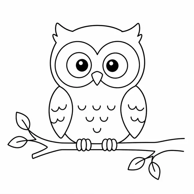 Owl on a Branch