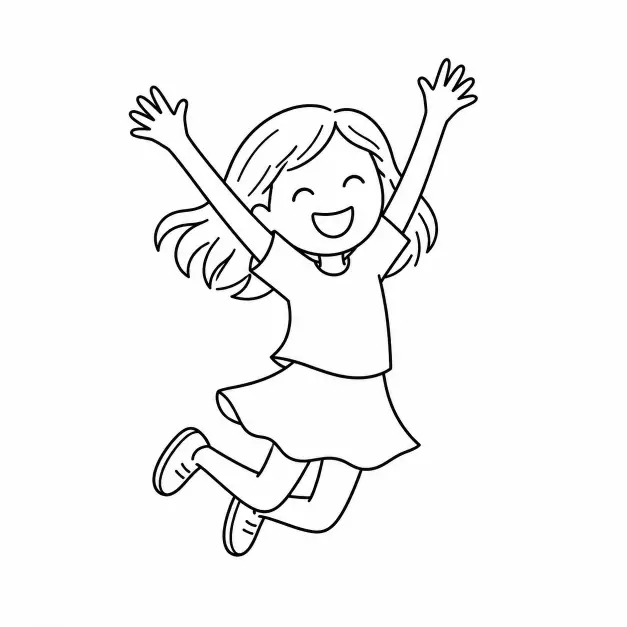 The Jumping Girl