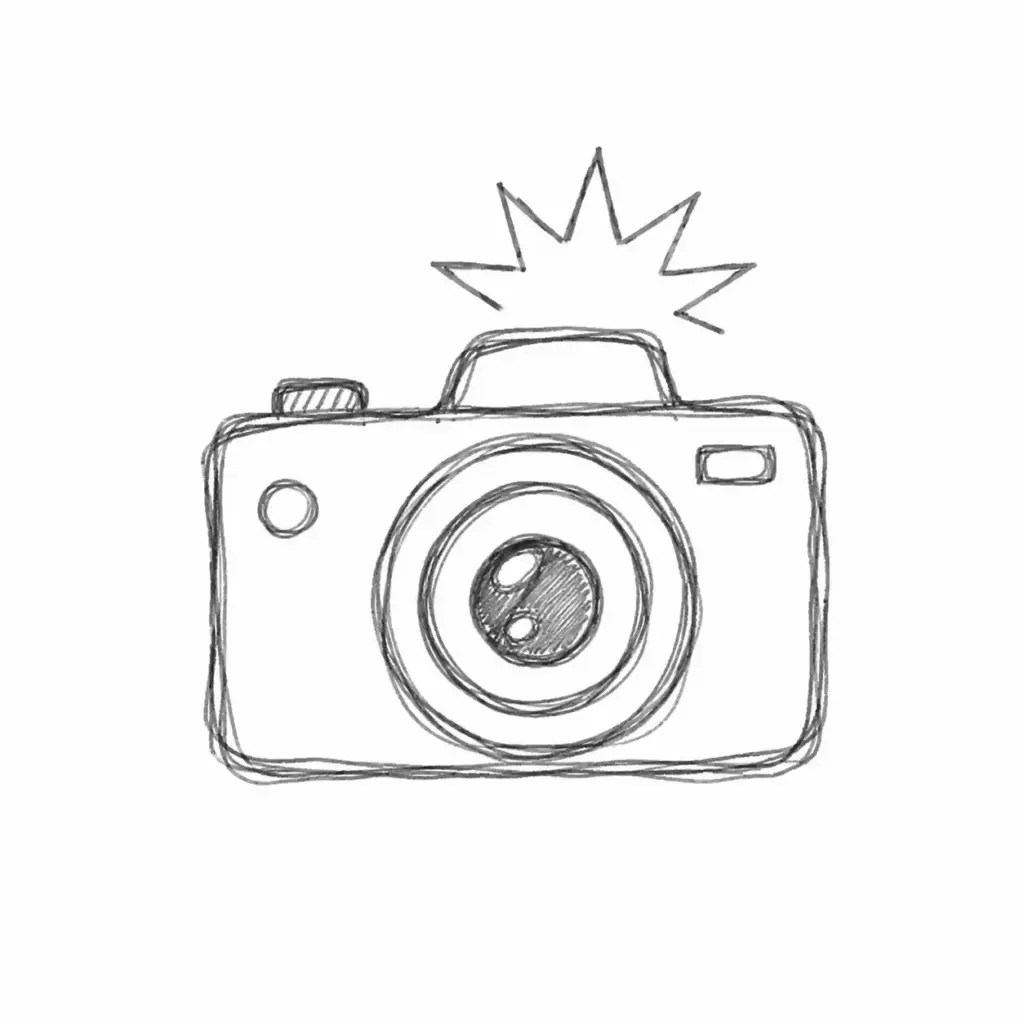A Camera with a Flash